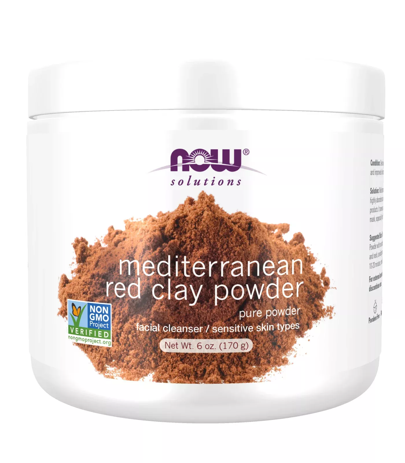 Mediterranean Red Clay Powder - 6 oz. by NOW