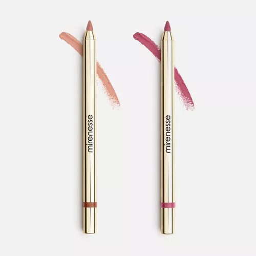 mirenesse-kissproof-lip-liner-baby-rose-baby-nude-duo Mirenesse - Kissproof Lip Liner Baby Rose /Baby Nude Duo