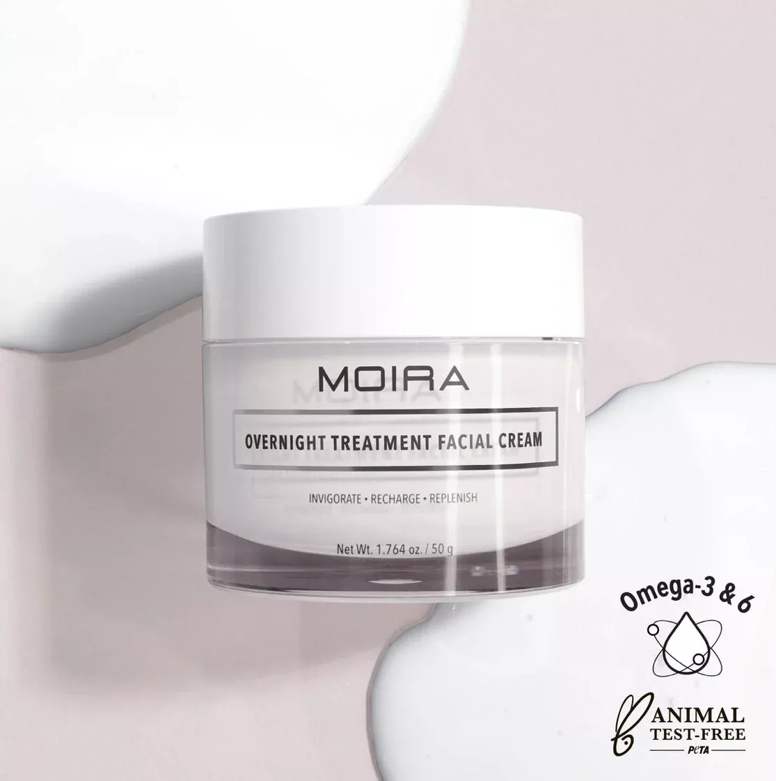 MOIRA - OVERNIGHT TREATMENT- FACIAL CREAM (3PCS)
