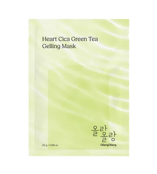 OLLANG OLLANG - Heart Cica Green Tea Gelling Mask (5 Pack)