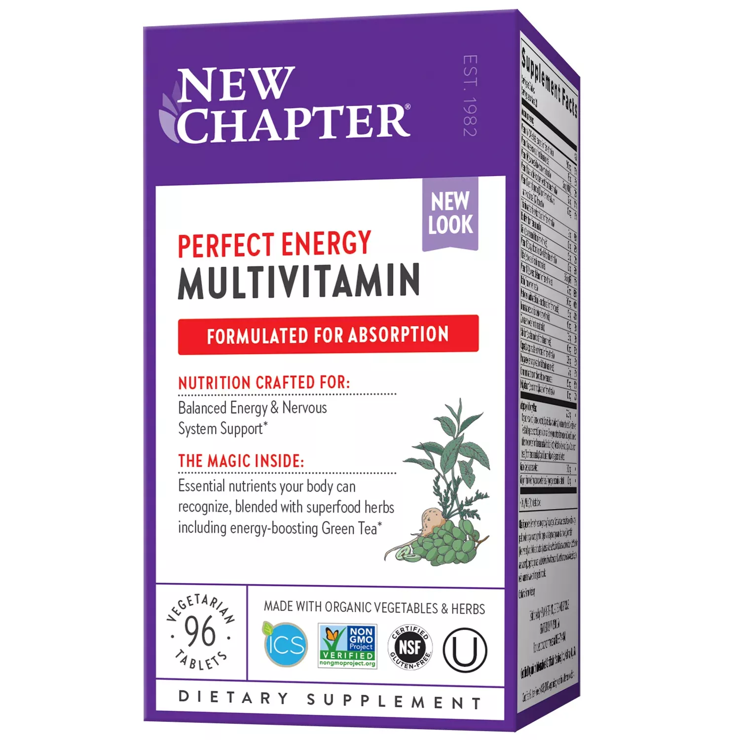 Perfect Energy Multivitamin 96 Tablets