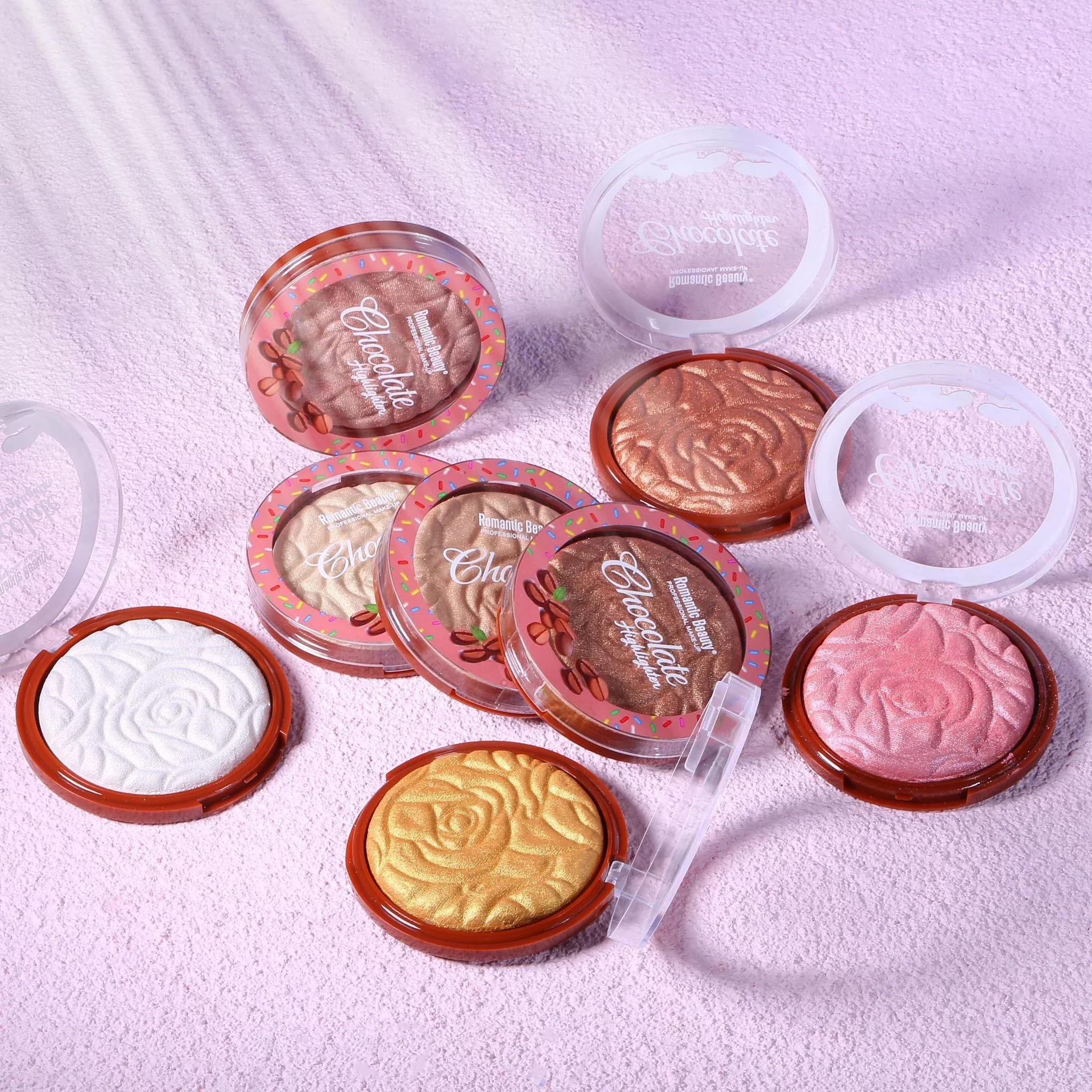 romantic-beauty-chocolate-highlighter-display-24-pcs ROMANTIC BEAUTY - CHOCOLATE HIGHLIGHTER - DISPLAY 24 PCS