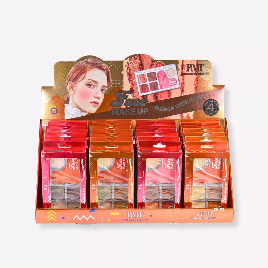 romantic-beauty-face-make-up-blush-eyeshadow-display-24pcs ROMANTIC BEAUTY -FACE MAKE UP - BLUSH & EYESHADOW - DISPLAY(24PCS)