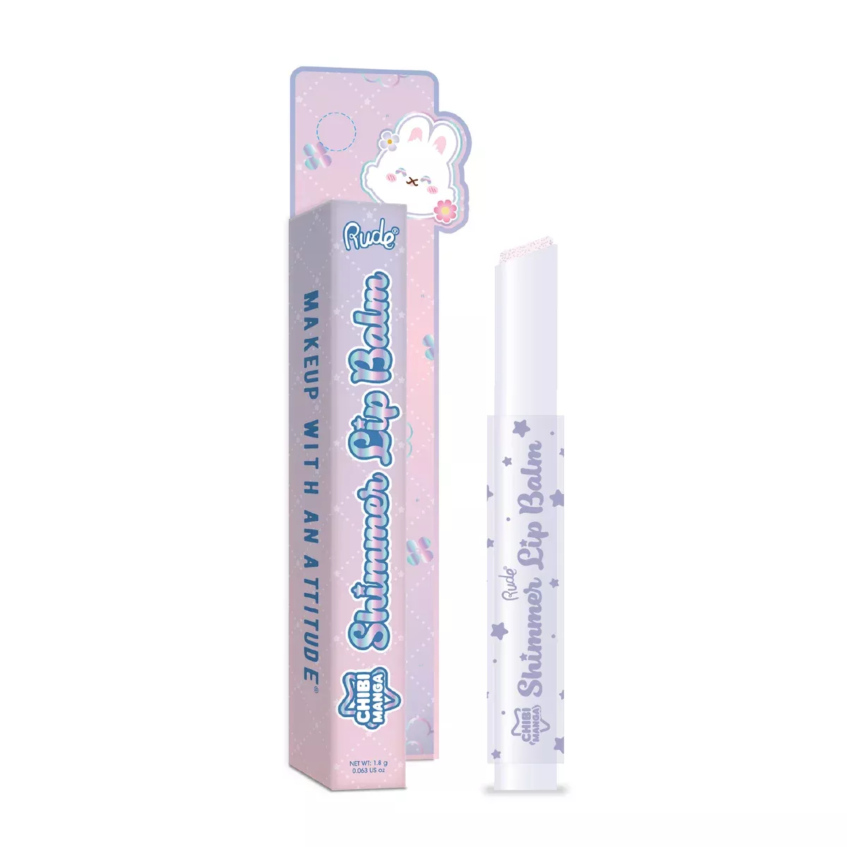 rude-chibi-manga-collection-shimmer-lip-balm RUDE Chibi Manga Collection Shimmer Lip Balm