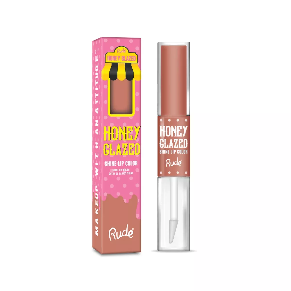 rude-honey-glazed-shine-lip-color RUDE Honey Glazed Shine Lip Color