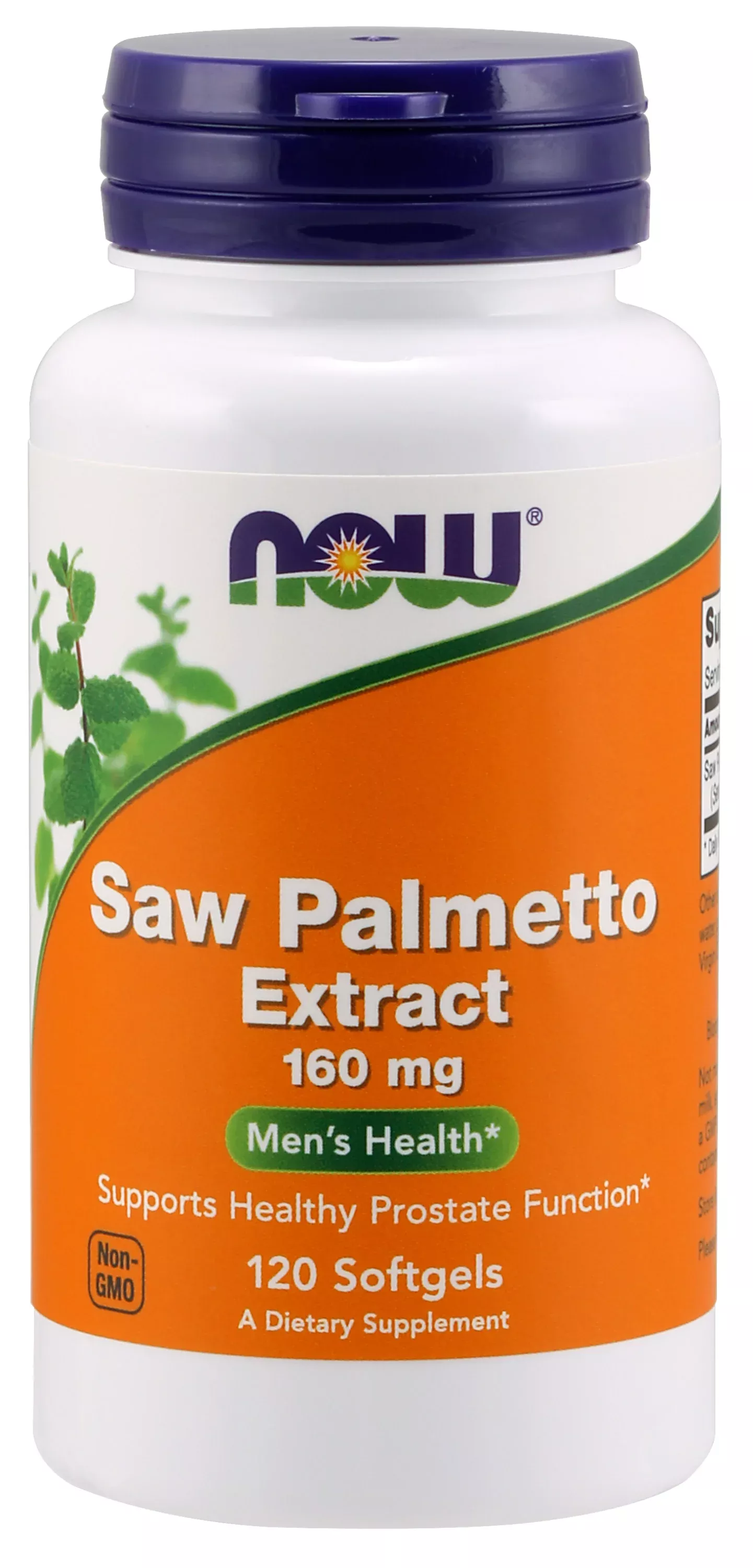 saw-palmetto-extract-160-mg-120-softgels Saw Palmetto Extract 160 mg 120 Softgels