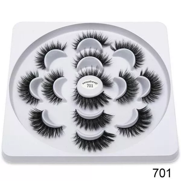 sexysheep Sensational Eyelash Flower Book (7 Pair)