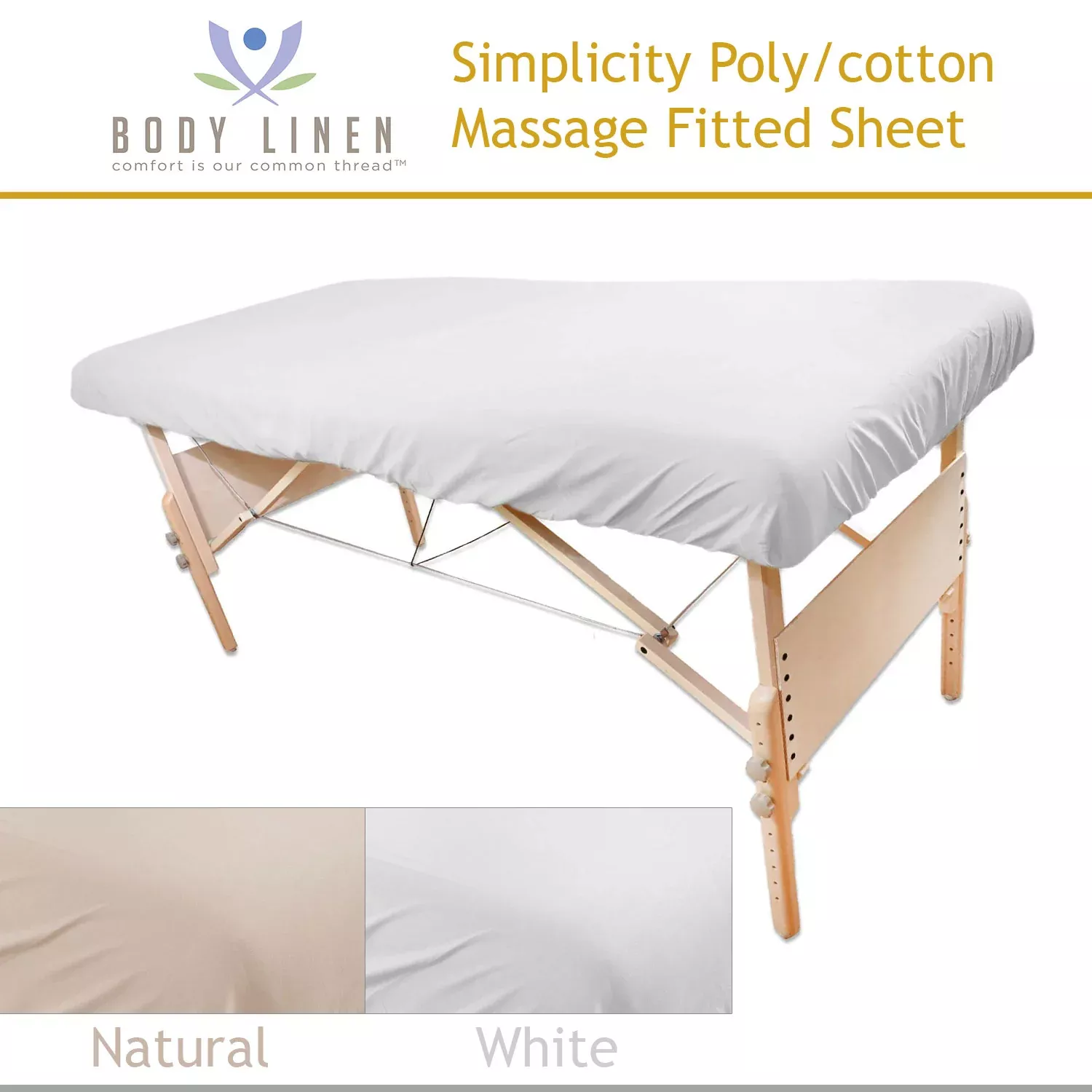 simplicity-poly-cotton-fitted-massage-sheets Simplicity Poly-Cotton Fitted Massage Sheets