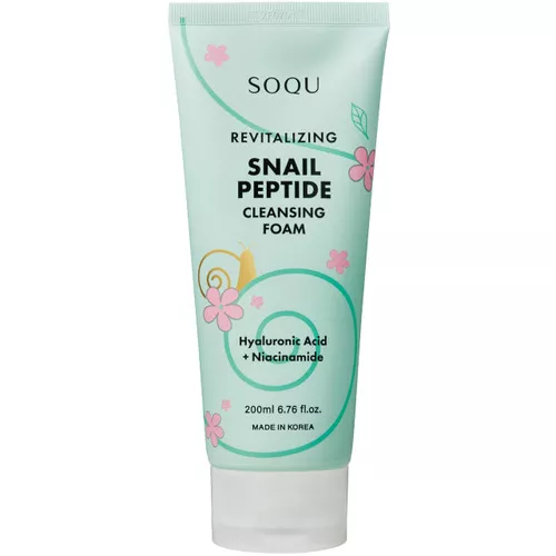 soqu-revitalizing-snail-peptide-cleansing-foam-200-ml SOQU - Revitalizing Snail Peptide Cleansing Foam - 200 ml