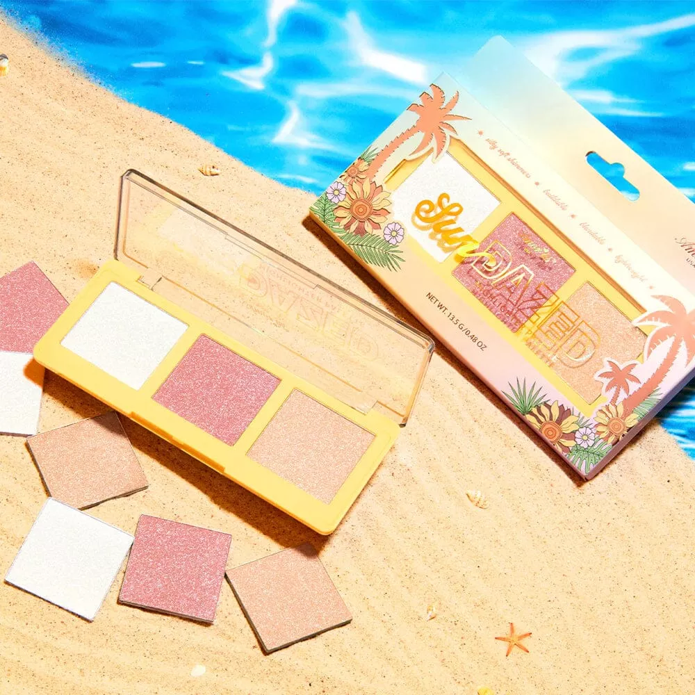 sun-dazed-highlighter-face-body-palette-12-units Sun Dazed - Highlighter Face & Body Palette (12 units)