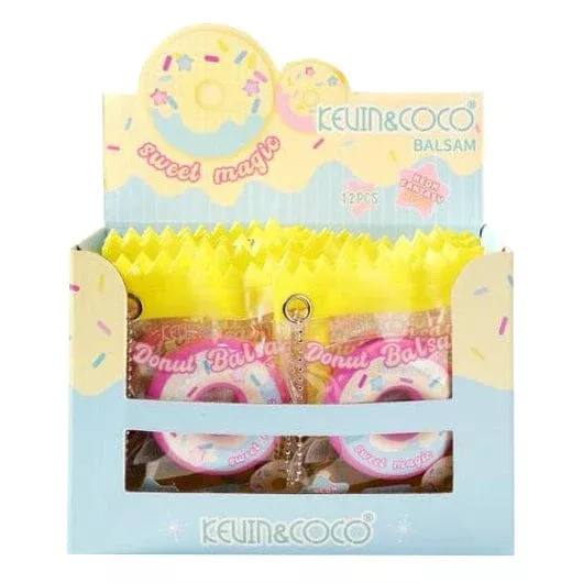 sweet-magic-donut-lip-balm-12-units Sweet Magic Donut Lip Balm (12 units)