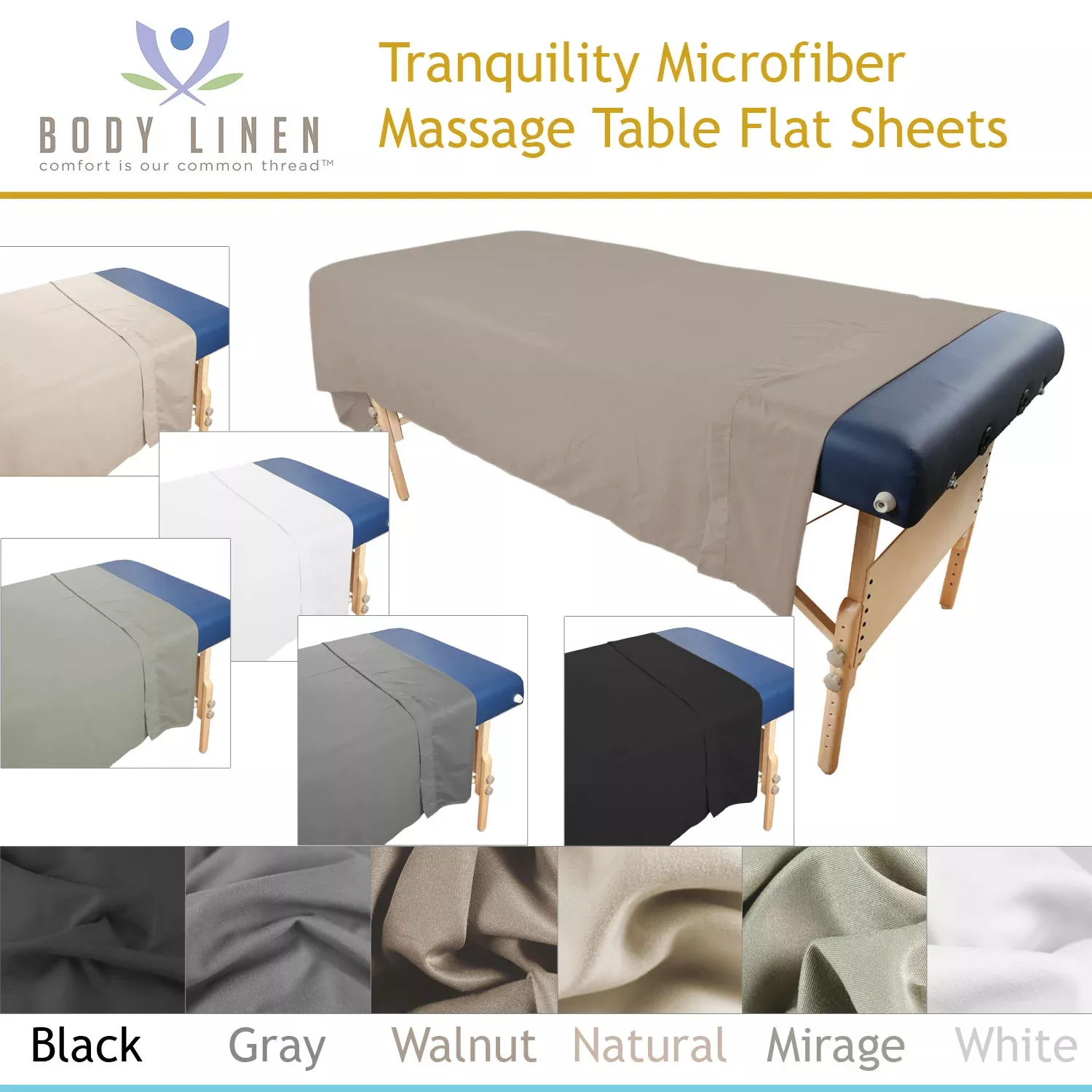 tranquility-microfiber-massage-table-flat-sheets Tranquility Microfiber Massage Table Flat Sheets