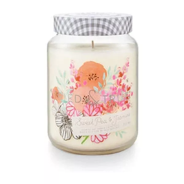 tried-true-xl-jar-candle-sweet-pea-jasmine TRIED & TRUE XL JAR CANDLE - SWEET PEA & JASMINE