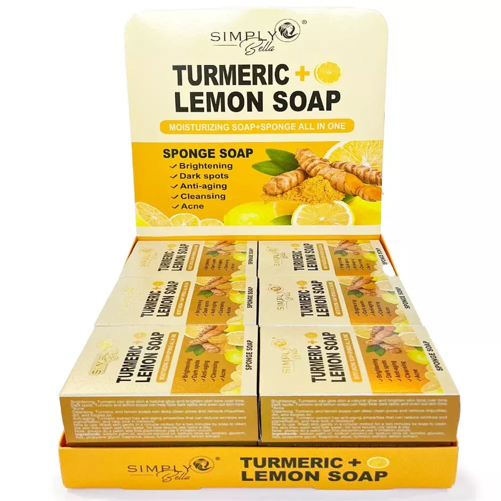 turmeric-lemon-soap-with-sponge-16-12-units Turmeric & Lemon Soap With Sponge #16 (12 units)