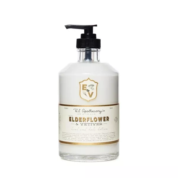 u-s-apothecary-elderflower-vetiver-hand-body-lotion U.S. APOTHECARY ELDERFLOWER & VETIVER HAND AND BODY LOTION