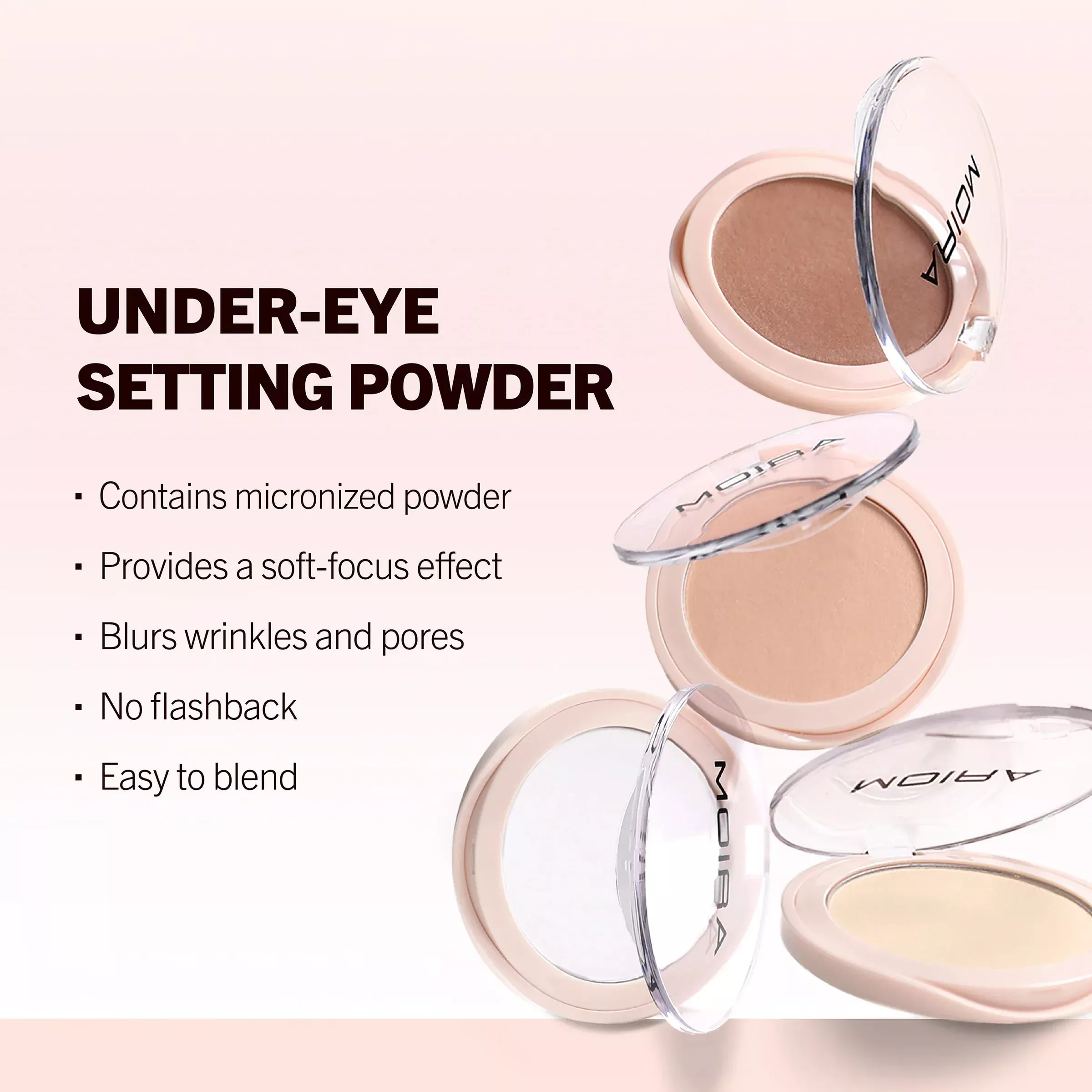 Under-Eye Setting Powder Assorted Set Colors #100 - #400 (4 units)