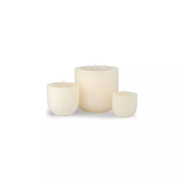VANCE KITIRA TIMBER GOBLET 3-WICK CANDLE6.25'' X 6"