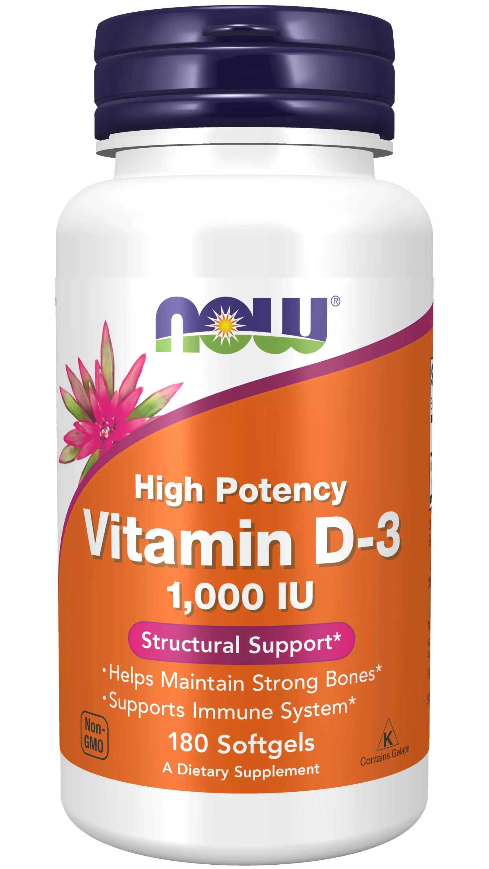 vitamin-d-3-1-000-iu-180-softgels Vitamin D-3 1,000 IU 180 Softgels