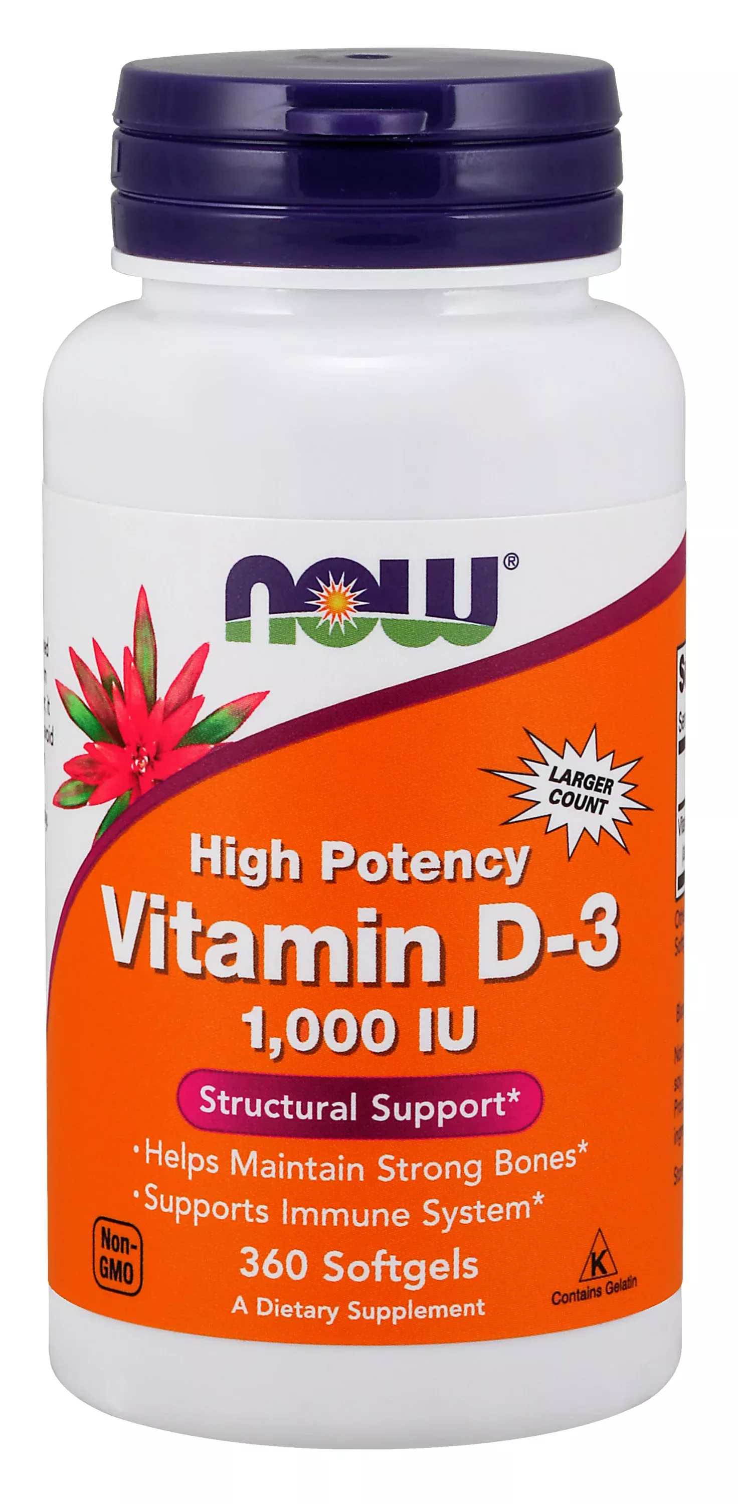 vitamin-d-3-1-000-iu-360-softgels Vitamin D-3 1,000 IU 360 Softgels