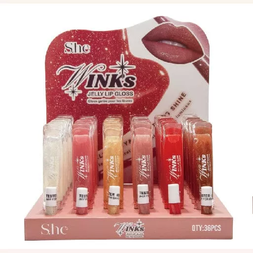 winks-jelly-lip-gloss-1079-36-units Winks Jelly Lip Gloss 1079 (36 units)