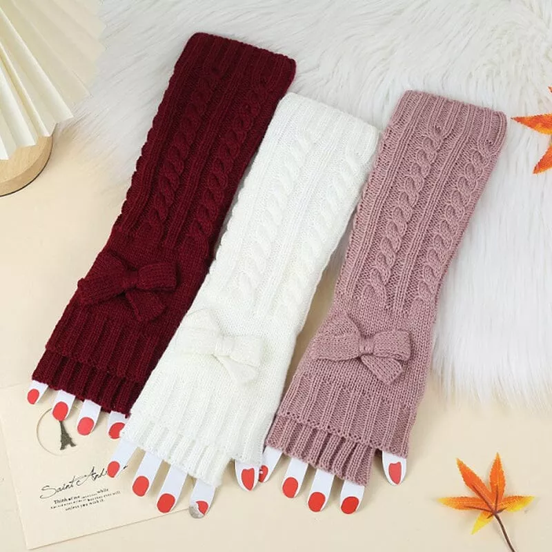 winter-knitted-arm-warmers-1033-12-units Winter Knitted Arm Warmers 1033 (12 units)