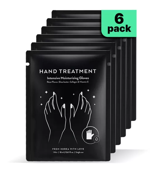 wonder-family-hydrating-hand-mask-gloves-collagen-hand-repair-treatment-6-pack Wonder Family - Hydrating Hand Mask Gloves for Collagen Hand Repair Treatment, 6 pack