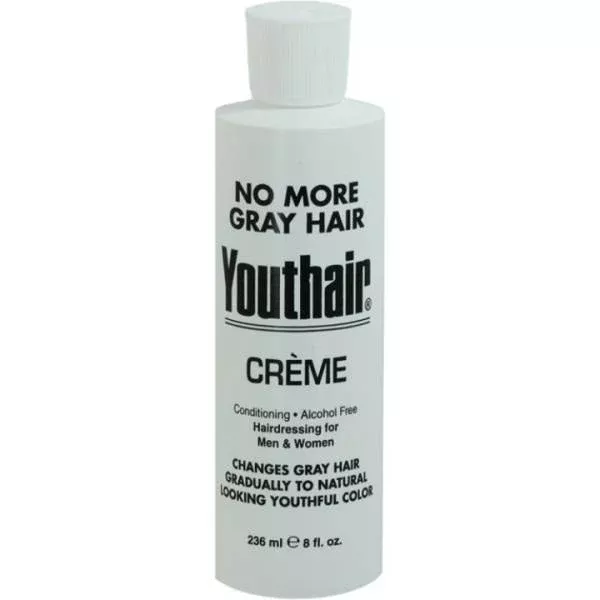 youthair-creme-round-bottle-8-oz-model-yo-102200-upc-070066102208 YOUTHAIR Creme (Round Bottle), 8 Oz Model #YO-102200, UPC: 070066102208