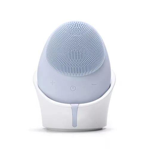 ZAQ - Mellow W-Sonic Silicone Facial Cleansing Brush - Blue