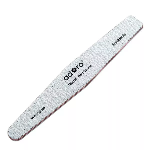 Zebra Diamond Shape Nail File 100/100 Grit 50PC (1 unit)