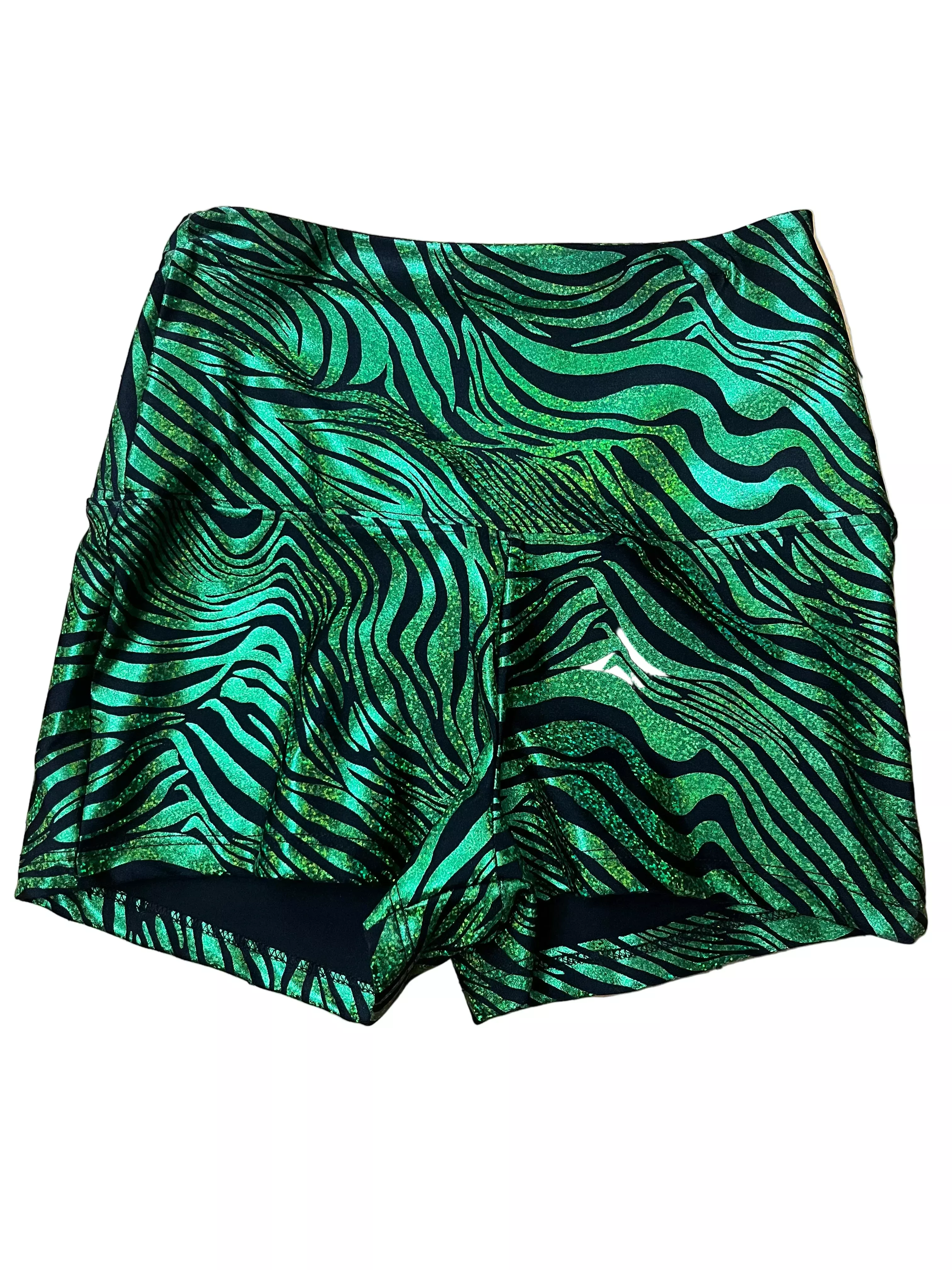 Zebra Foil Shorts