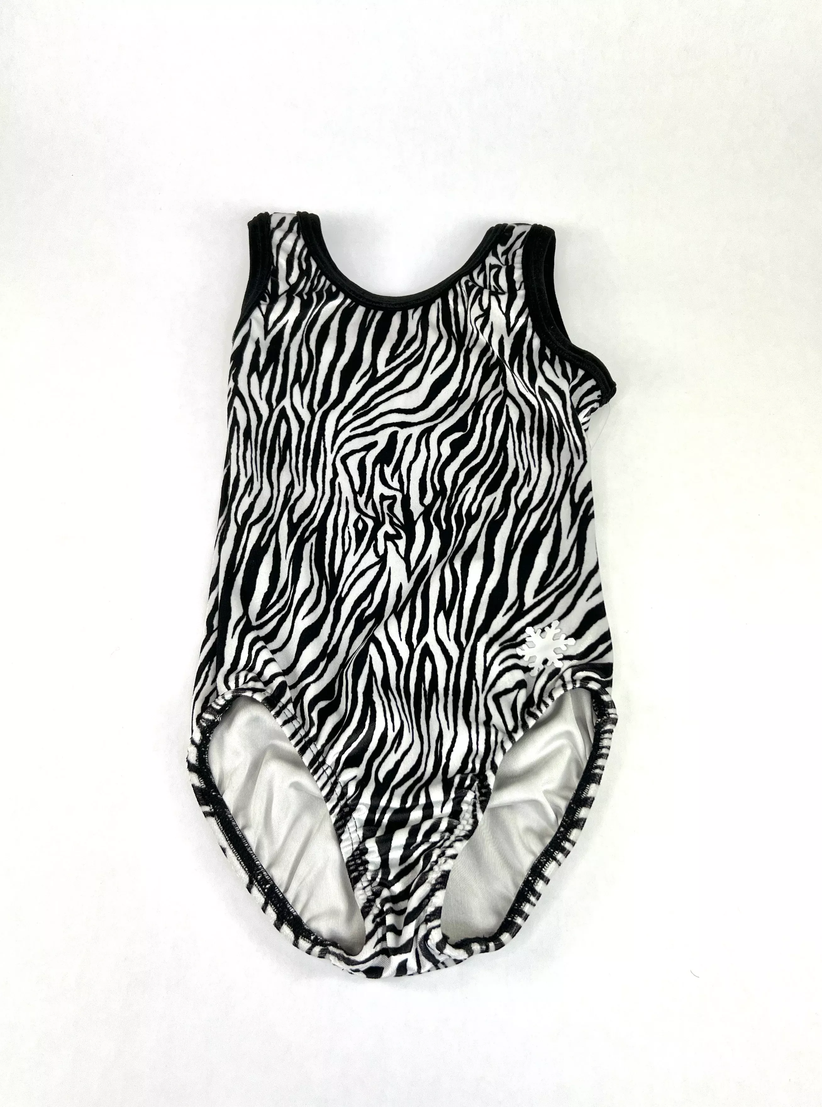 zebra-velour-gymnastics-leotard Zebra Velour Gymnastics Leotard