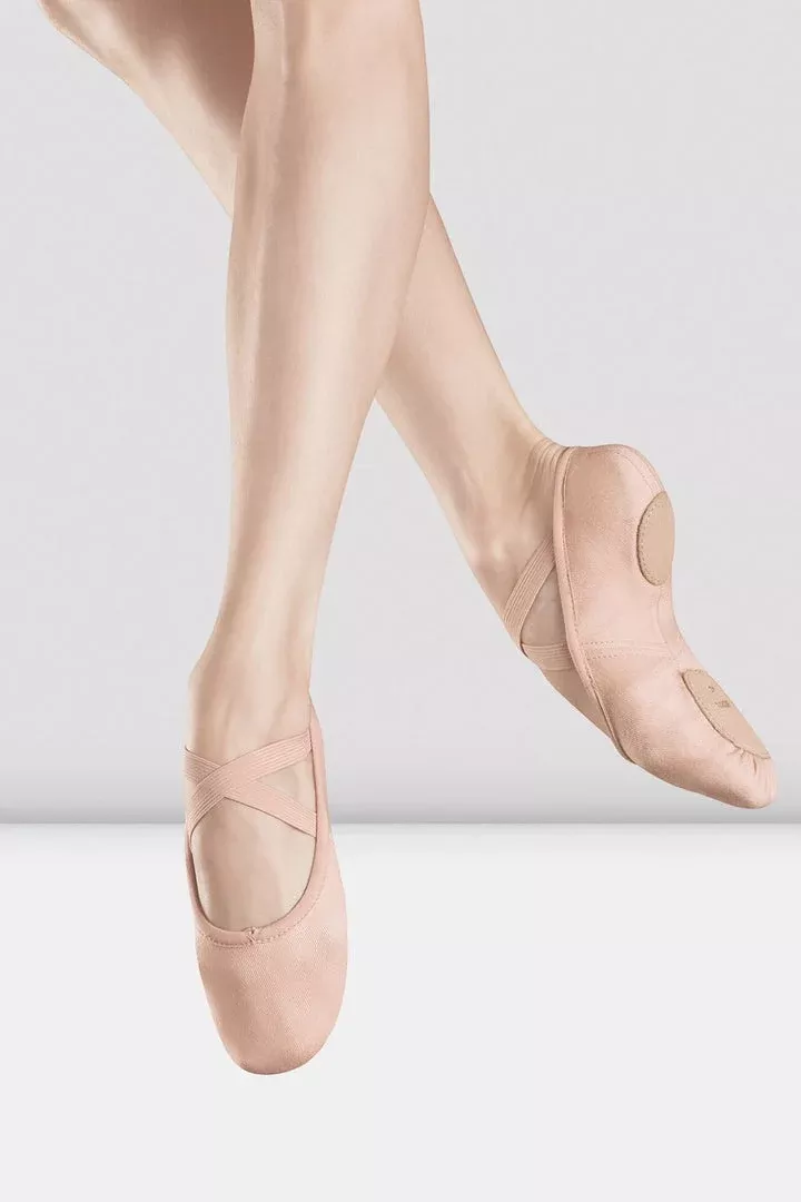 zenith-stretch-canvas-ballet-shoes-youth Zenith Stretch Canvas Ballet Shoes - Youth